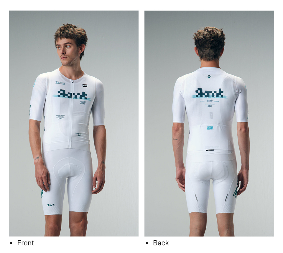 MENS JERSEY FLUX BLOCK - CHALK WHITE
