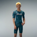 MENS JERSEY FLUX BLOCK - DEEP FOREST