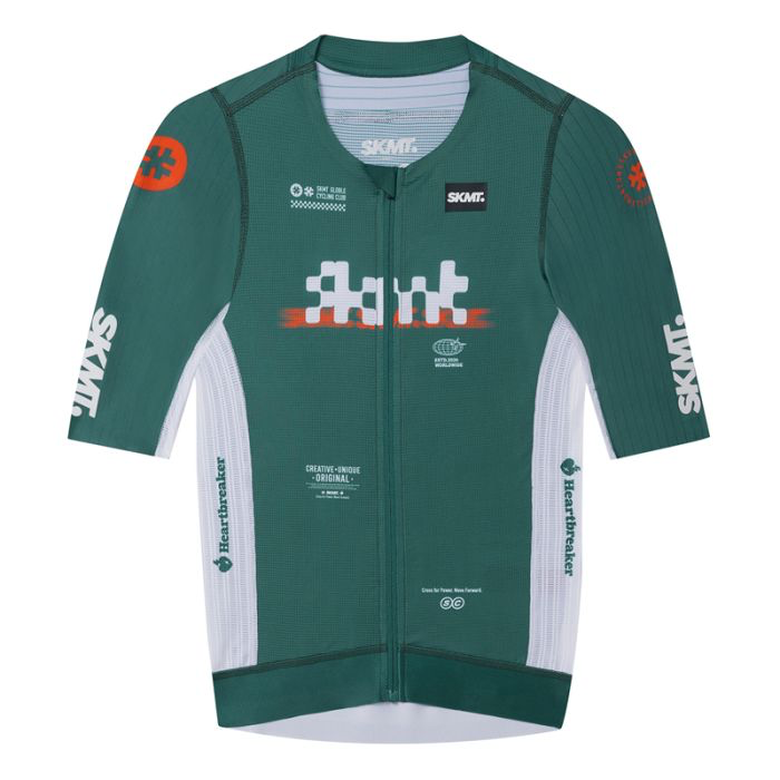 MENS JERSEY FLUX BLOCK - DEEP FOREST