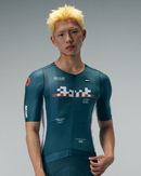 MENS JERSEY FLUX BLOCK - DEEP FOREST