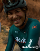 MENS JERSEY FLUX BLOCK - DEEP FOREST