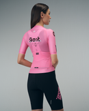 WOMENS JERSEY FLUX BLOCK - PULSE PINK