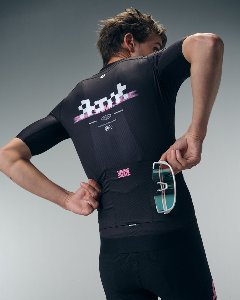 MENS JERSEY FLUX BLOCK - MIDNIGHT BLACK
