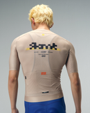 MENS JERSEY FLUX BLOCK - DESERT KHAKI