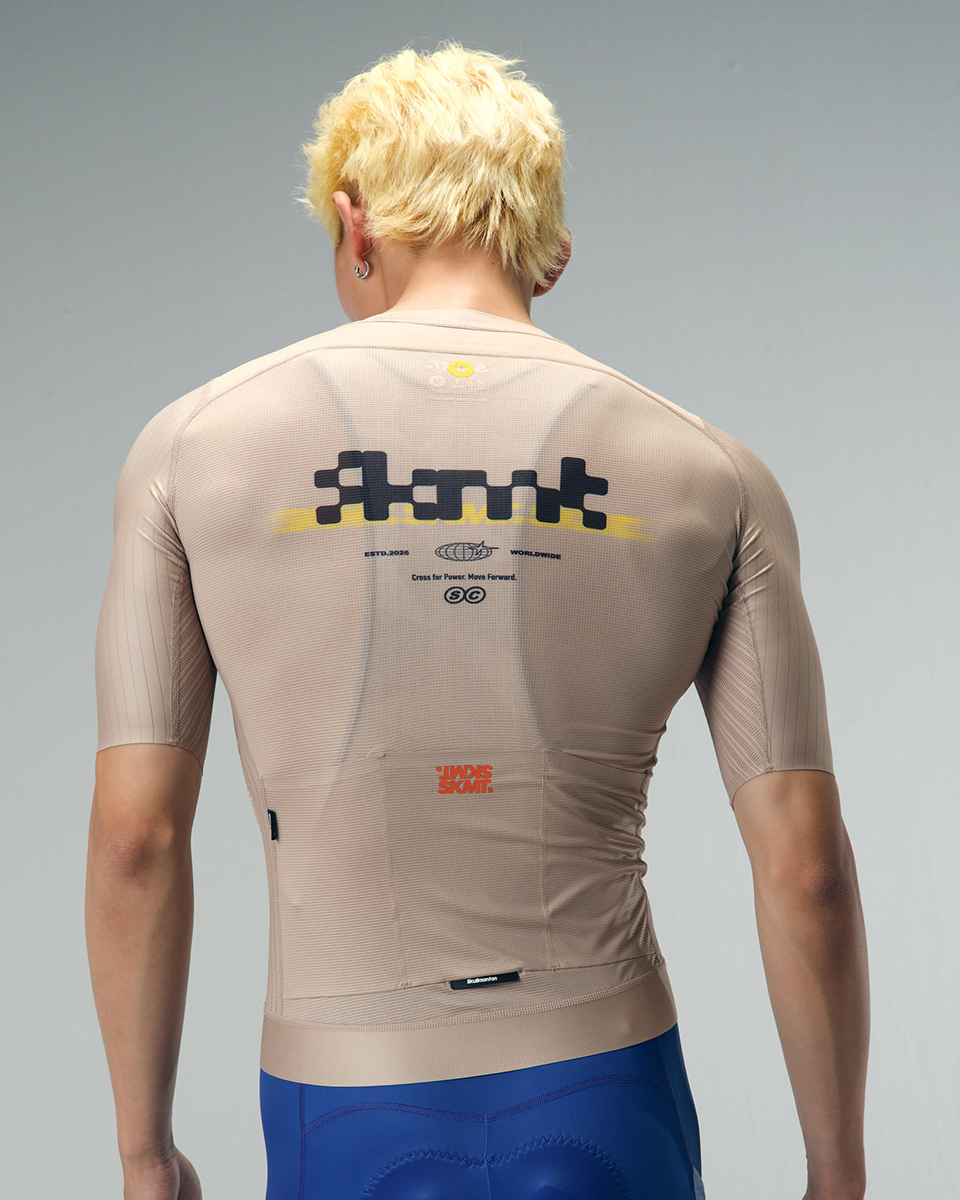 MENS JERSEY FLUX BLOCK - DESERT KHAKI