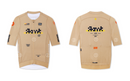 MENS JERSEY FLUX BLOCK - DESERT KHAKI