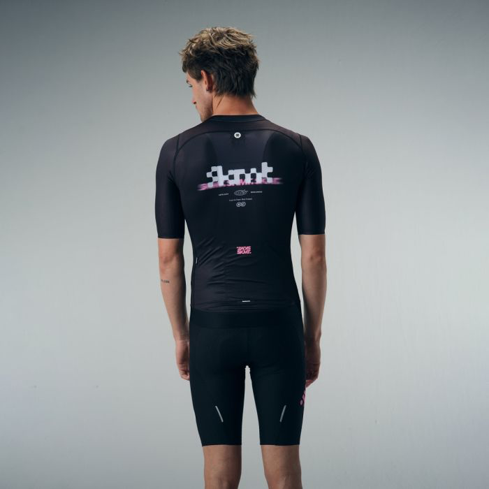 MENS JERSEY FLUX BLOCK - MIDNIGHT BLACK