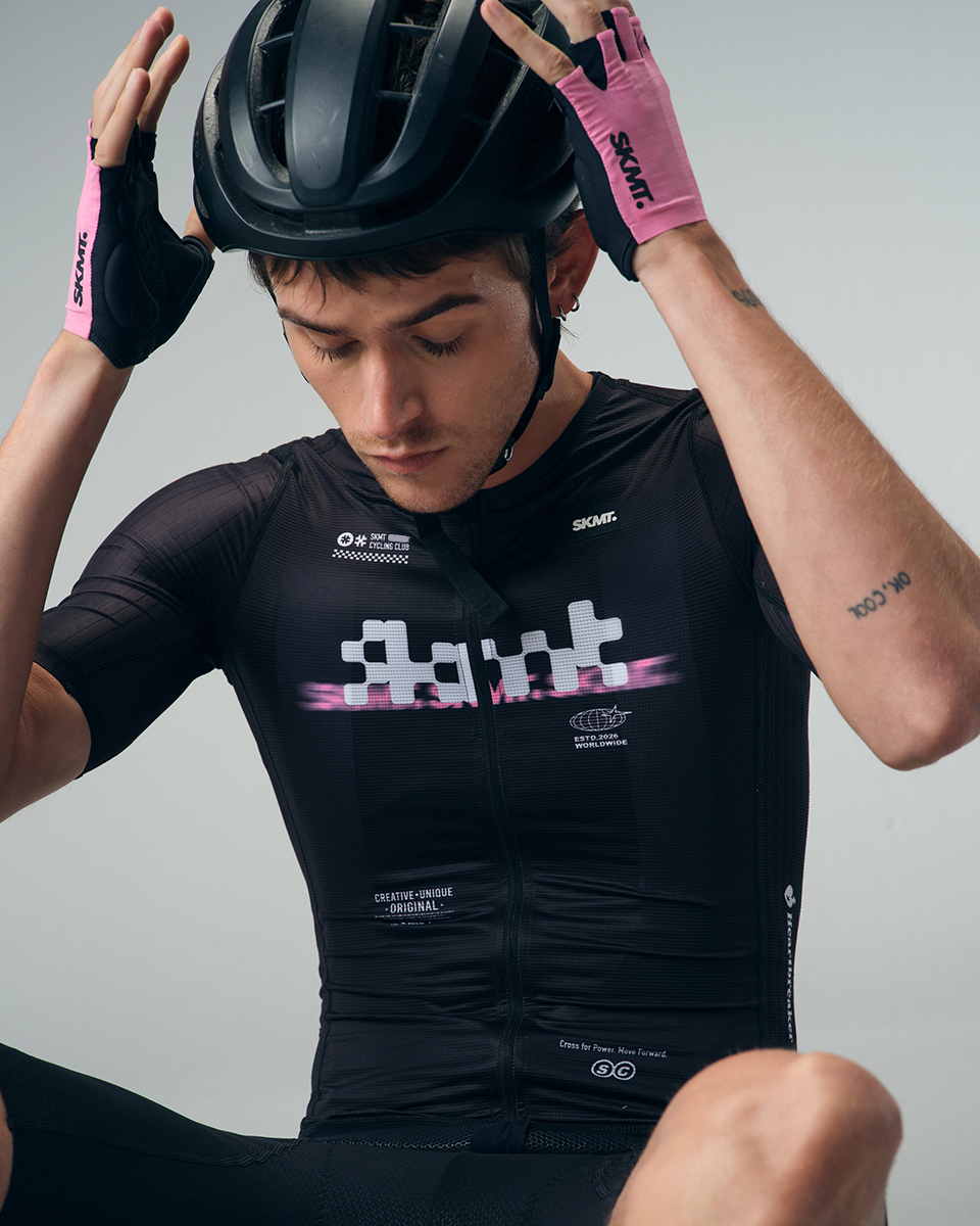 MENS JERSEY FLUX BLOCK - MIDNIGHT BLACK