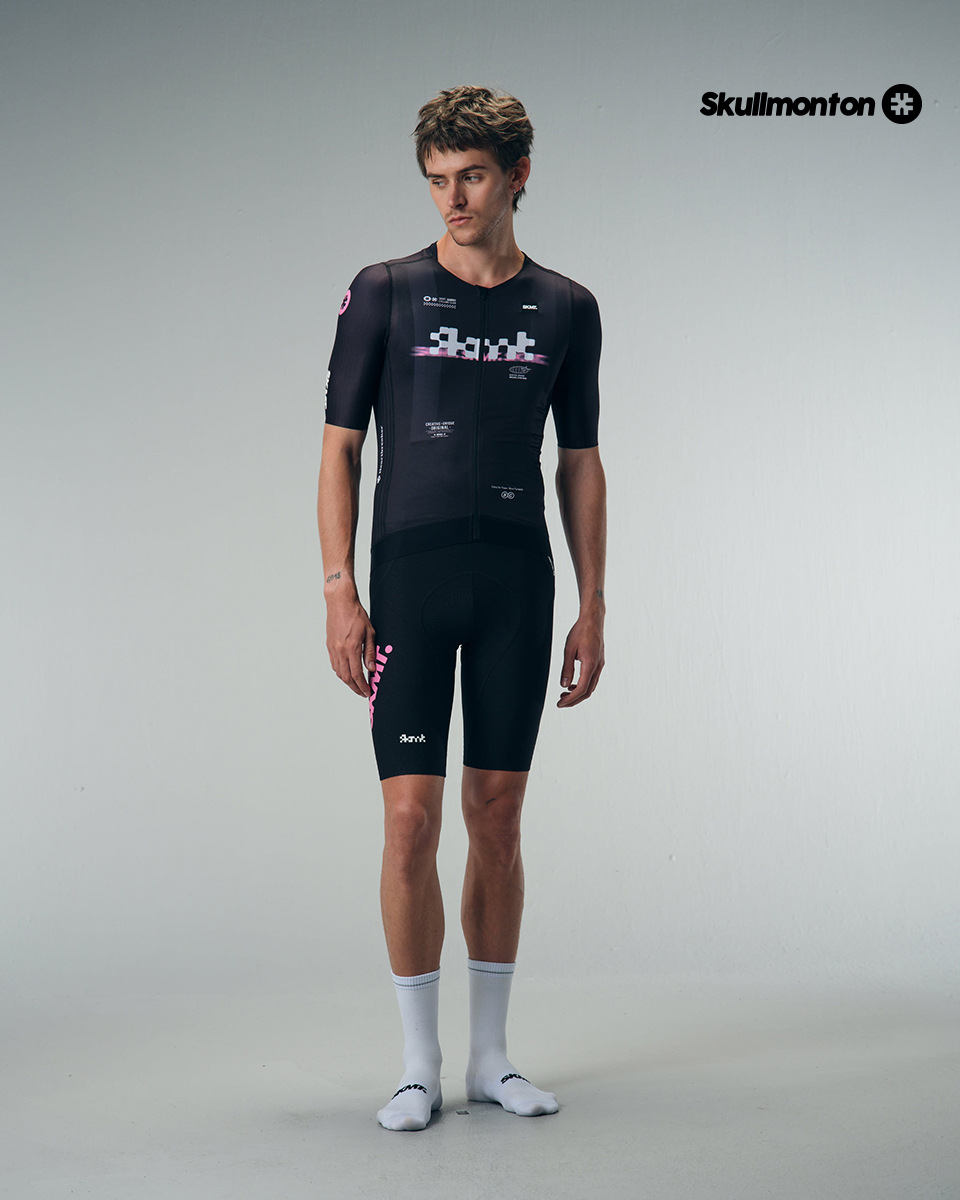 MENS JERSEY FLUX BLOCK - MIDNIGHT BLACK