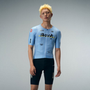 MENS JERSEY FLUX BLOCK - PALE SKY BLUE