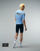 MENS JERSEY FLUX BLOCK - PALE SKY BLUE