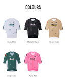 WOMENS JERSEY FLUX BLOCK - DEEP FOREST