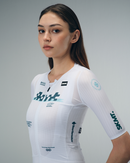 WOMENS JERSEY FLUX BLOCK - CHALK WHITE