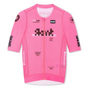WOMENS JERSEY FLUX BLOCK - PULSE PINK