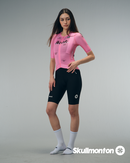WOMENS JERSEY FLUX BLOCK - PULSE PINK