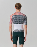 SHORT SLEEVE JERSEY MENS – V MOTIVA – GREEN & RUST