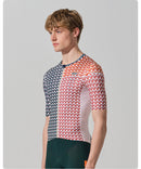 SHORT SLEEVE JERSEY MENS – V MOTIVA – GREEN & RUST