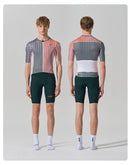 SHORT SLEEVE JERSEY MENS – V MOTIVA – GREEN & RUST