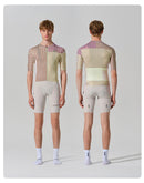 SHORT SLEEVE JERSEY MENS – V MOTIVA – LILAC & SAND