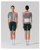 SHORT SLEEVE JERSEY WOMENS – V MOTIVA – GREEN & RUST
