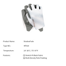 FINGERLESS CYCLING GLOVES SHADOWFADE WHITE