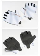 FINGERLESS CYCLING GLOVES SHADOWFADE GREEN