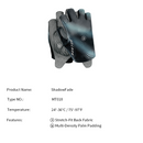 FINGERLESS CYCLING GLOVES SHADOWFADE GREEN