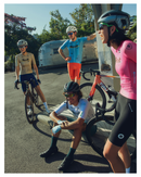 MENS BIB SHORTS FLUX BLOCK - DEEP FOREST