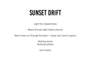 MENS JERSEY SUNSET DRIFT