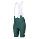 MENS BIB SHORTS FLUX BLOCK - DEEP FOREST