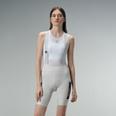 WOMENS BIB SHORTS MOTION UTILITY – ALMOND WHITE