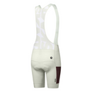 WOMENS BIB SHORTS MOTION UTILITY – ALMOND WHITE
