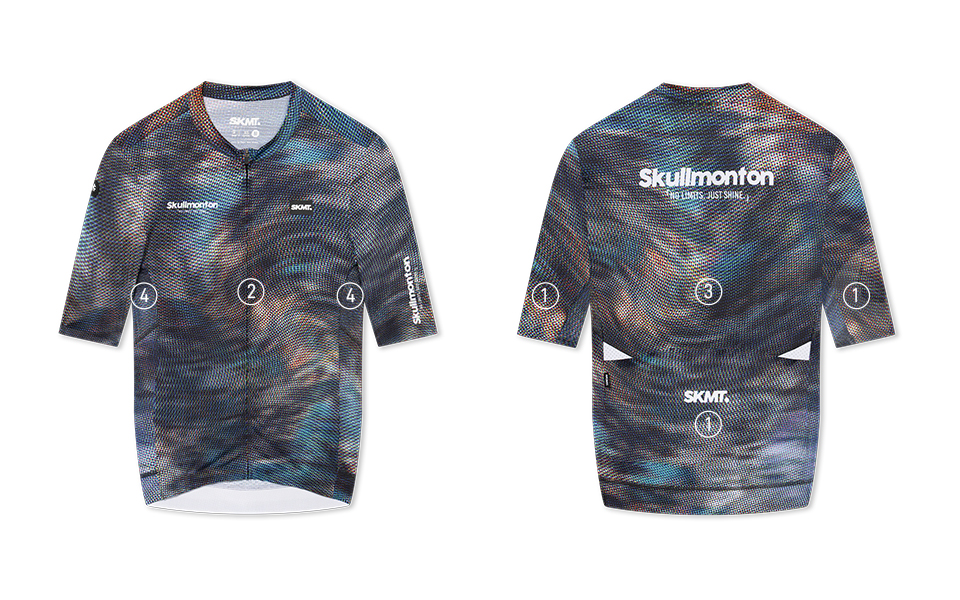 MENS JERSEY STARDUST - MIST BLUE