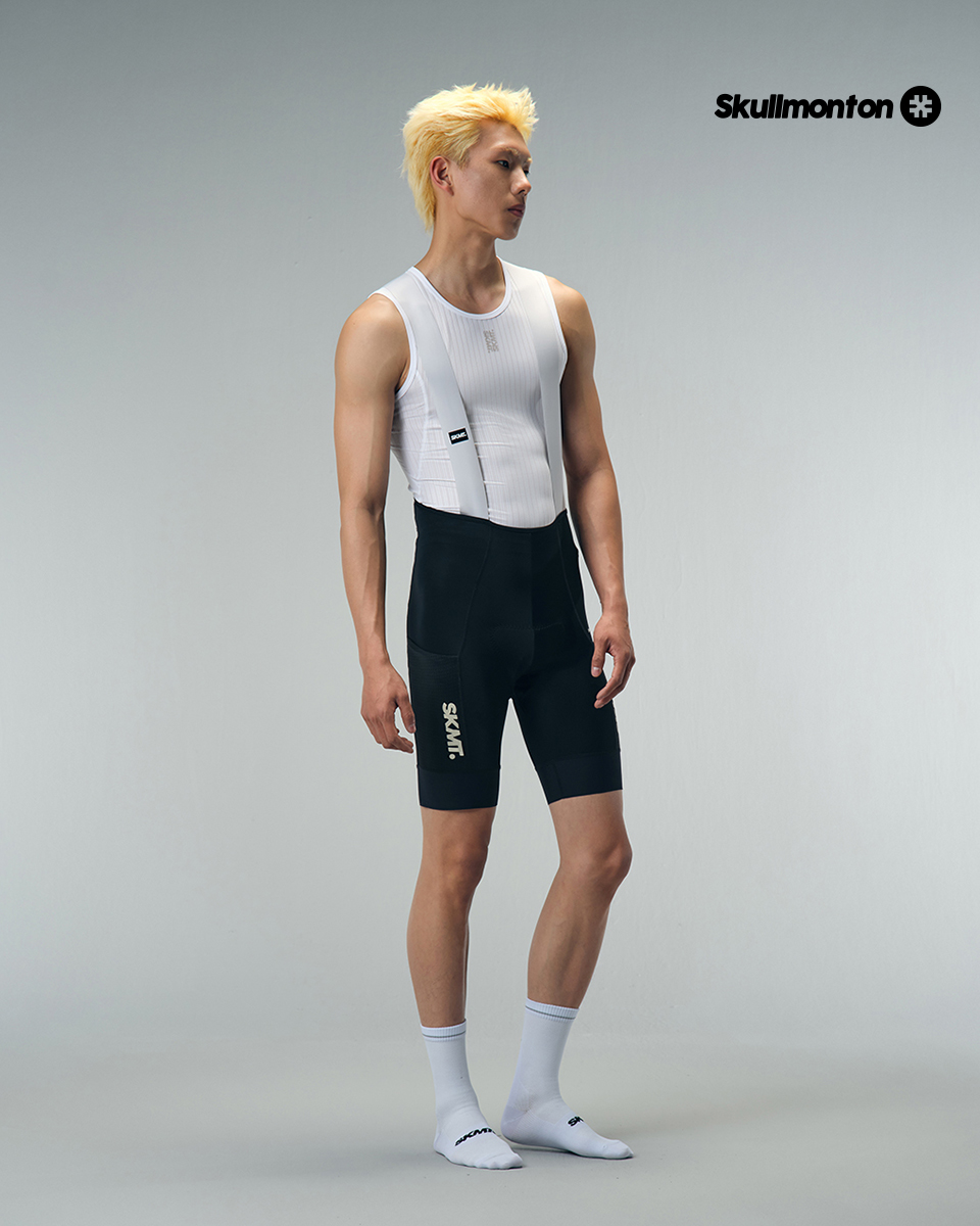 MENS BIB SHORTS MOTION UTILITY – BLACK