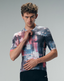 MENS JERSEY MOSAIC - BLUE
