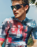 MENS JERSEY MOSAIC - BLUE