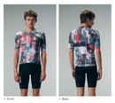 MENS JERSEY MOSAIC - BLUE