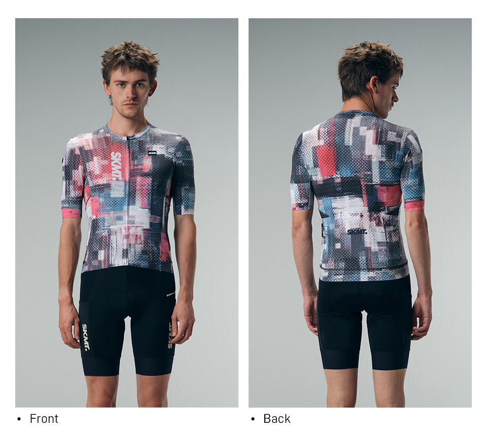 MENS JERSEY MOSAIC - BLUE