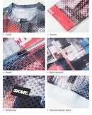 MENS JERSEY MOSAIC - BLUE