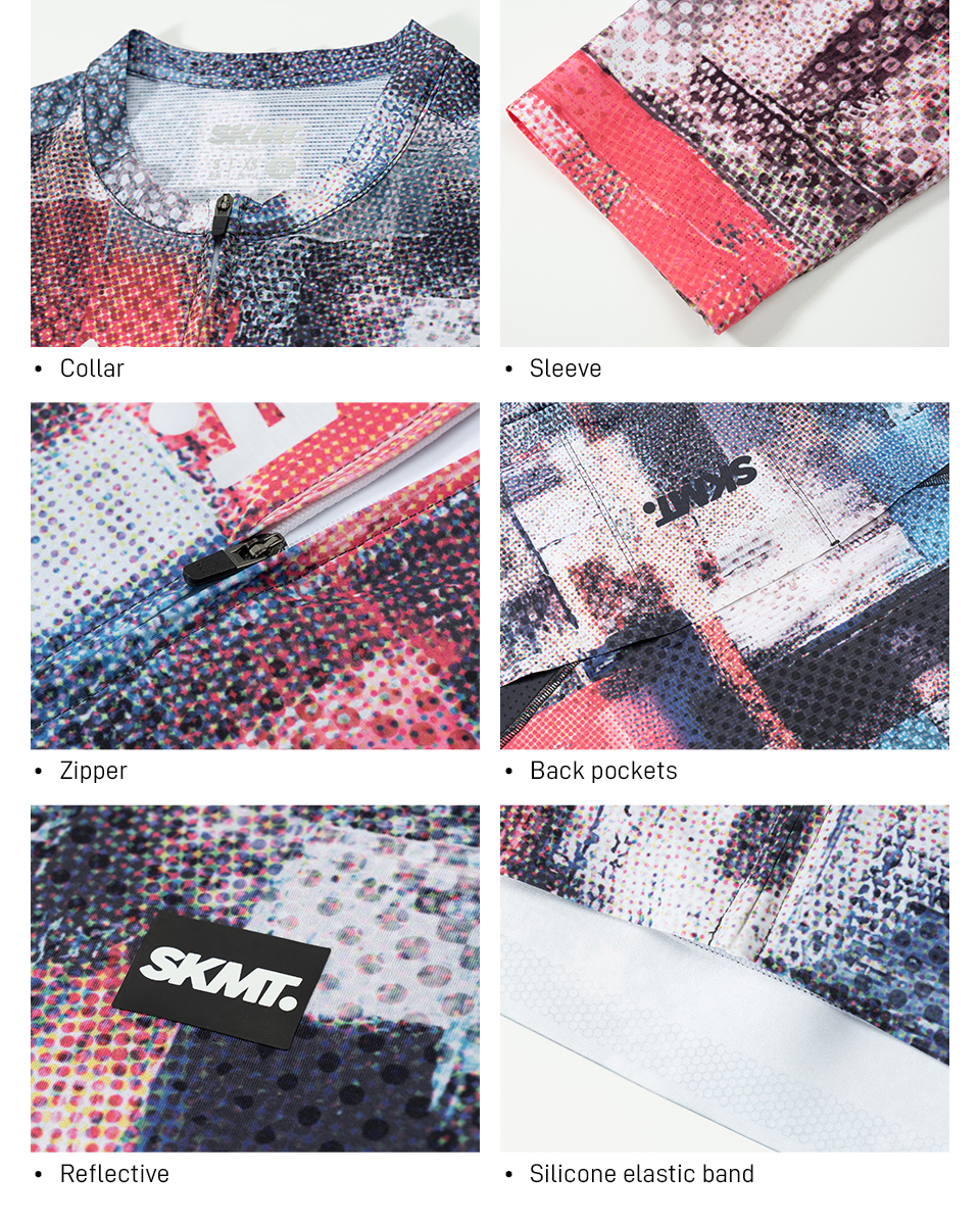 MENS JERSEY MOSAIC - BLUE