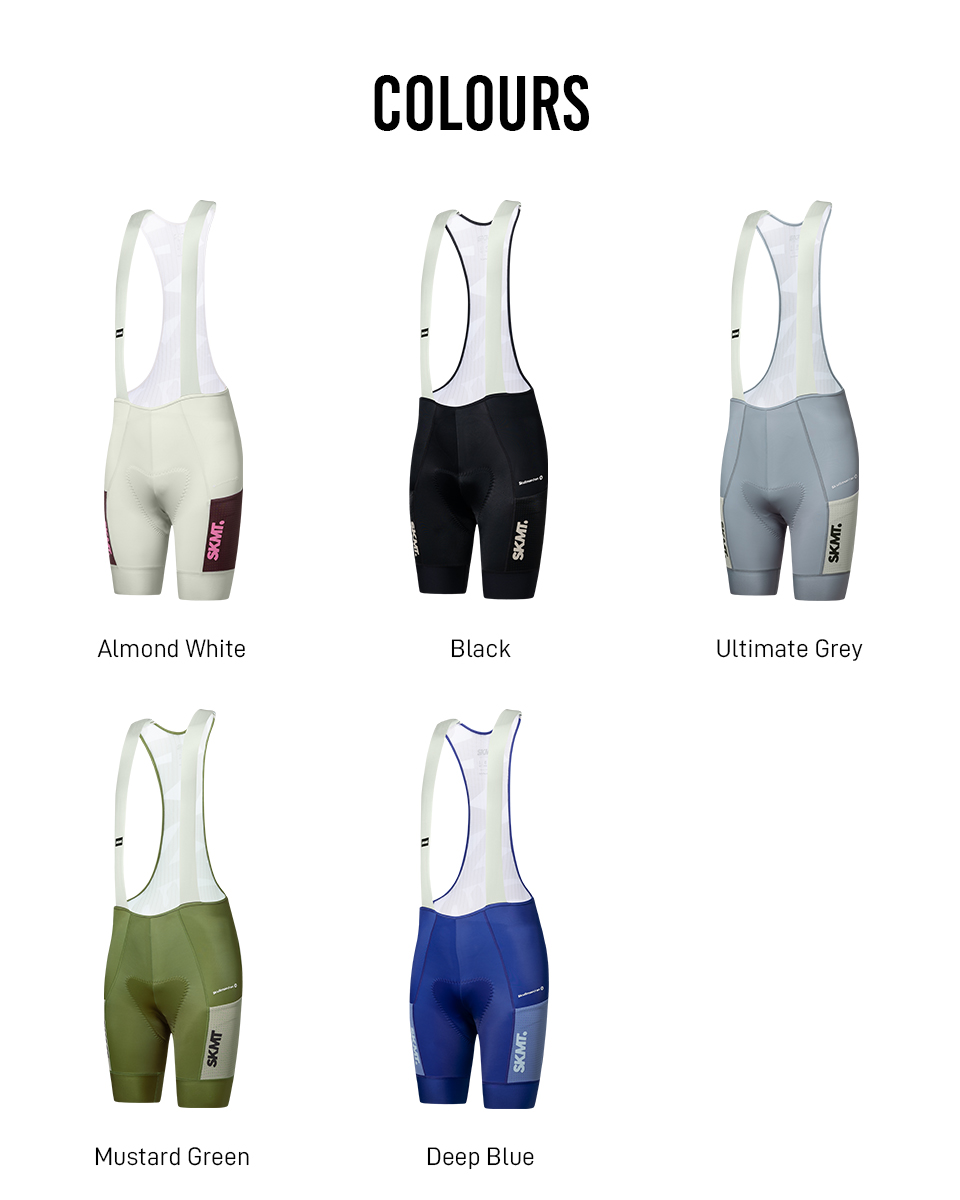 MENS BIB SHORTS MOTION UTILITY – ULTIMATE GREY