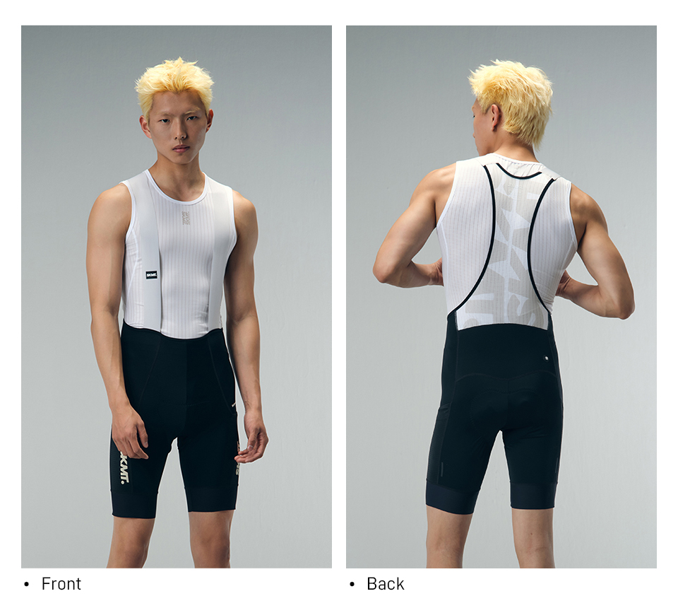 MENS BIB SHORTS MOTION UTILITY – BLACK