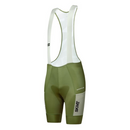 MENS BIB SHORTS MOTION UTILITY – MUSTARD GREEN