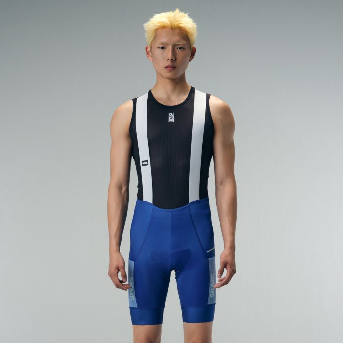 MENS BIB SHORTS MOTION UTILITY – DEEP BLUE