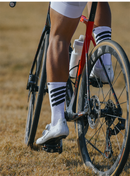 2023 SKULL MONTON WOMEN CYCLING SOCKS HOLIDAY III WHITE
