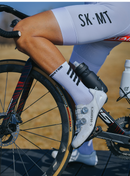 2023 SKULL MONTON WOMEN CYCLING SOCKS HOLIDAY III WHITE