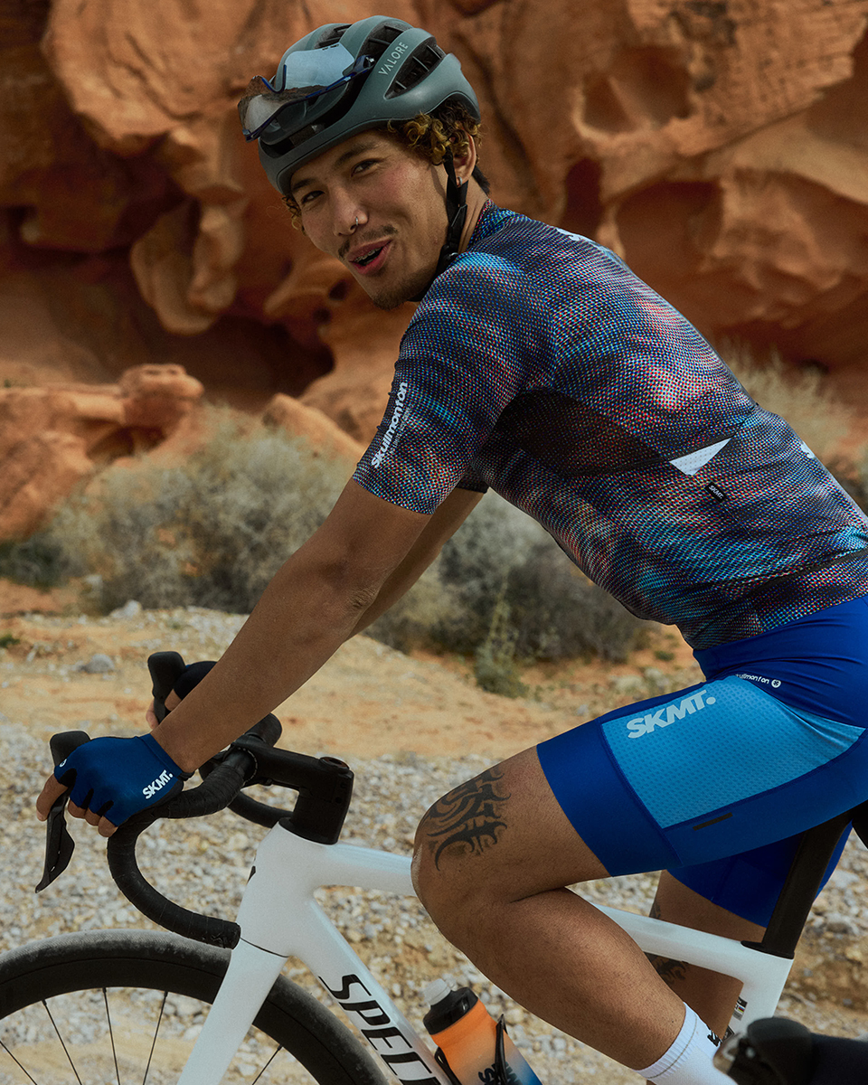MENS BIB SHORTS MOTION UTILITY – DEEP BLUE