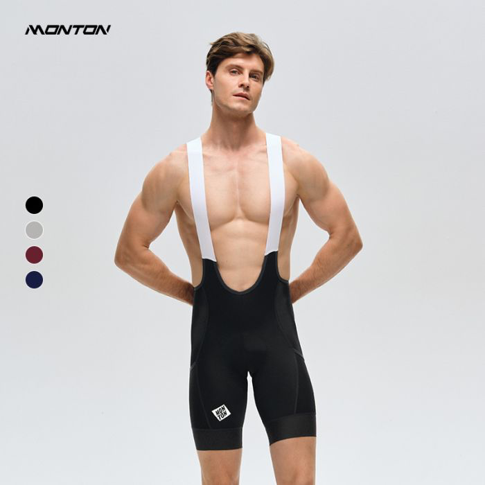 MENS BIB SHORTS CHASESUMMER BLACK