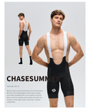 MENS BIB SHORTS CHASESUMMER BLACK