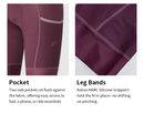 MENS BIB SHORTS CHASESUMMER BURGUNDY RED